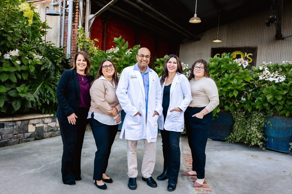 The Napa Valley Lifestyle & Wellness care team outside the Napa office